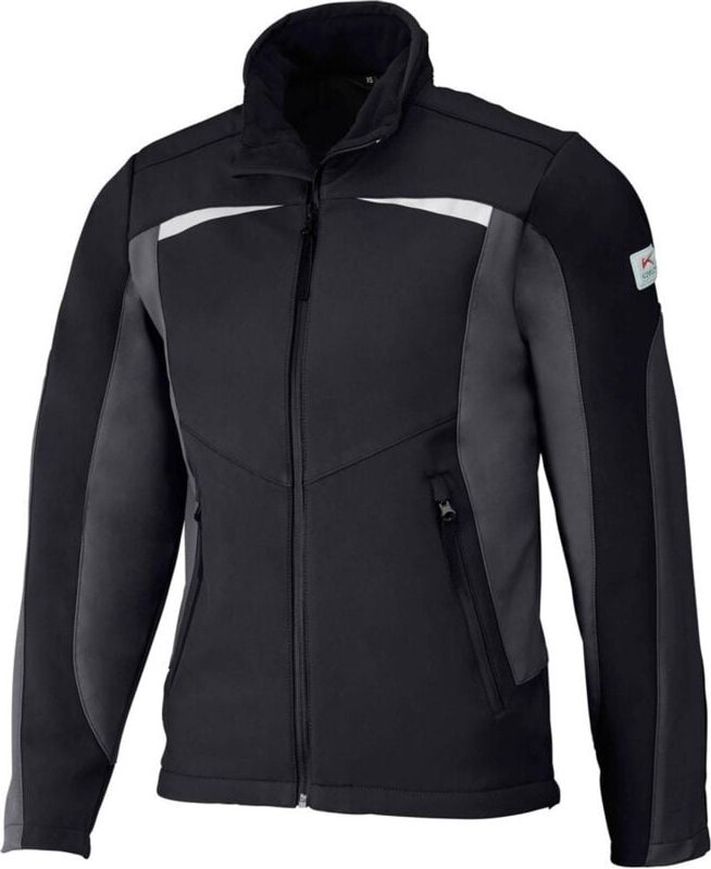 Kubler - Kübler Softshelljacke pulsschlag Gr. 2XL schwarz/anthrazit