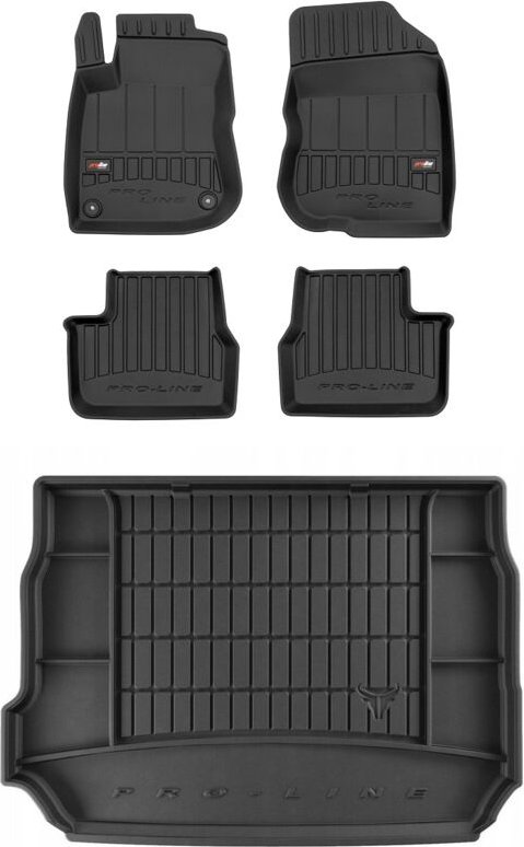 Thumbnail - 3D SET Gummimatten und Fußmatten Peugeot 2008 1