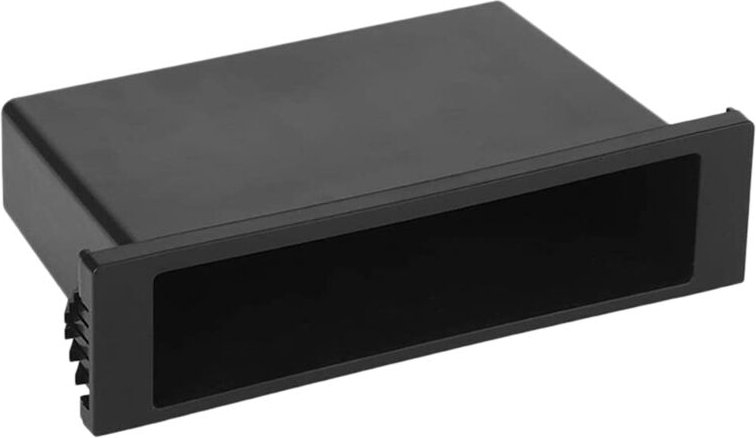 Tlily - Universal Auto Doppel 1 Din Dash Cup Holder Aufbewahrungsbox Kunststoff für Stereo Radio