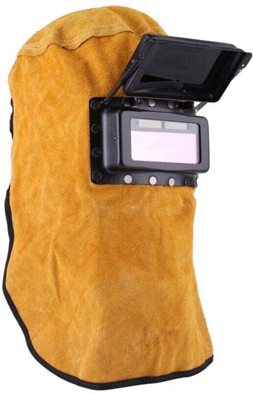 UlisemGute Qualität Langlebige Schweißmaske, Schweißschutzhelm mit Filterlinse, Atmungsaktive Schweißschutzmaske