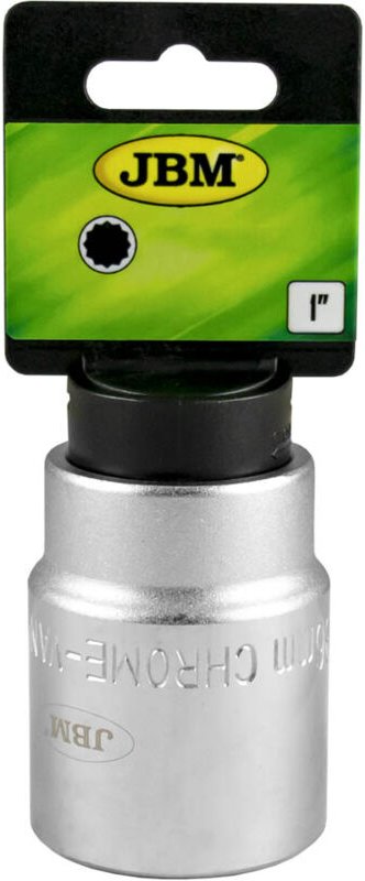 JBM - 1' 12-kantiger Steckschlüssel von 65mm. 10937