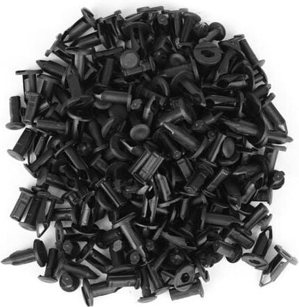 Thumbnail - Für Kunststoffnieten Push Retainer Set, 100 Stück Kunststoff Auto Kotflügelnieten Stoßstangenclips Befestigungselement S...