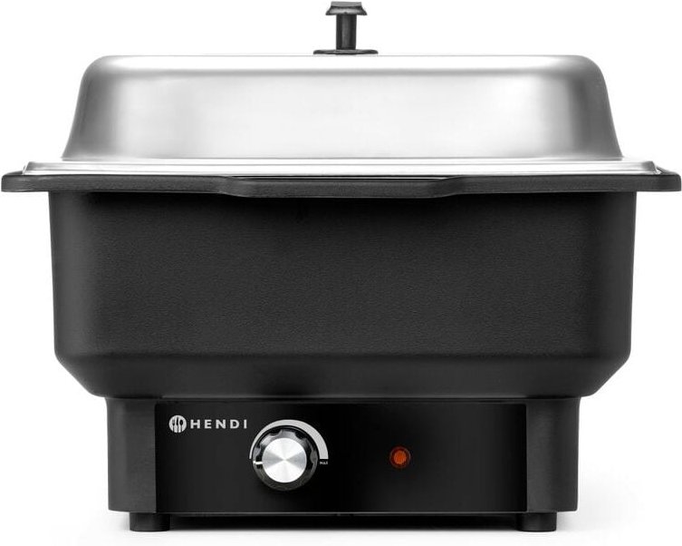 Chafing Dish elektrisch Tellano, Kitchen Line, gn 1/1, 9L, 220-240V/900W, 575x349x(H)278mm - Hendi