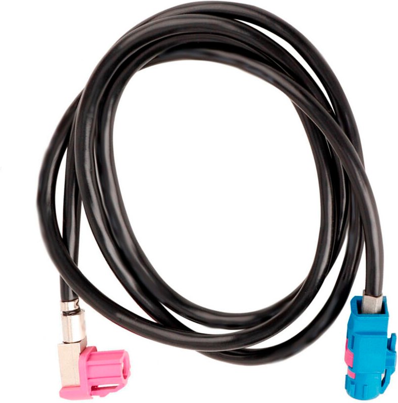 Eosnow Auto-GPS-Kabel, hochwertiges, langlebiges LVDS-Video, praktisch, Schwarz für Audi Mercedes-Benz