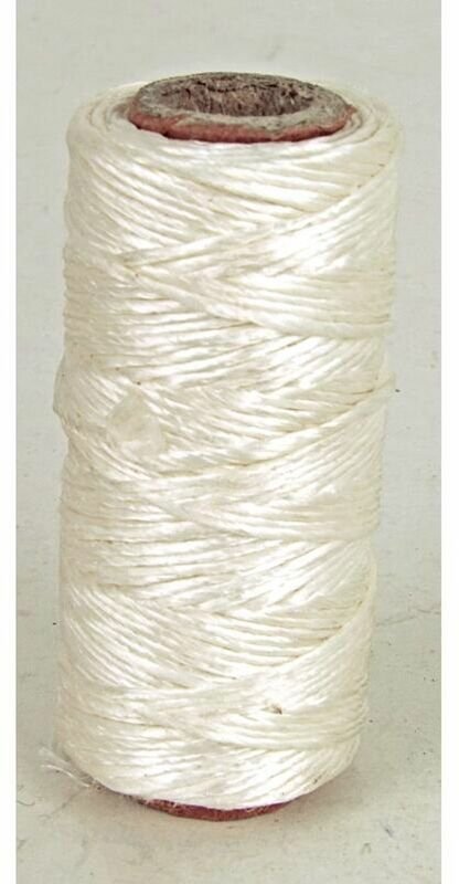 Buri - 12x Fleischer-Garn 40m Küchenhelfer Küche Haushalt wohnen kochen braten Schnur