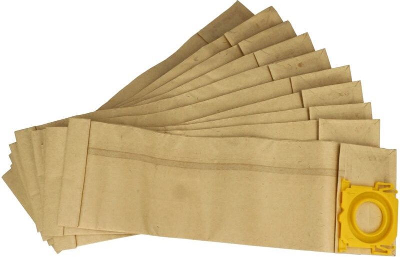10x Staubsaugerbeutel kompatibel mit Sebo Professional G2, Professional G5 Staubsauger - Papier, 23,5cm x 15,5cm Sandfar...
