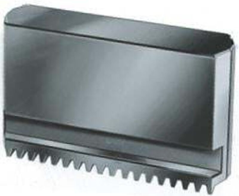 Röhm Blockbacke BL, Größe 250, 3-Backensatz, ungestuft, ungehärtet, 16MnCr5, Länge 118,7, Breite 26, Höhe 70 - 249679