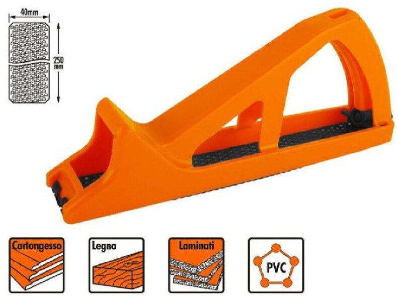 Trade Shop Traesio - Trade Shop - plalla pvc für cartongess lama raspa 250 x 40MM intercambiabile 57220 -