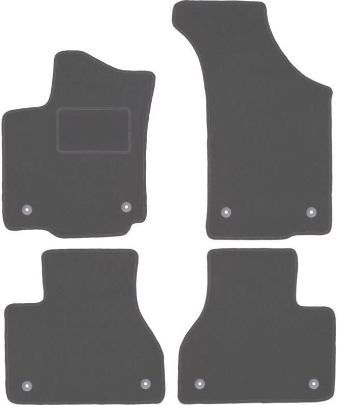 Graphit-Fußmatten für: Volkswagen Phaeton Limousine (2002-2016)