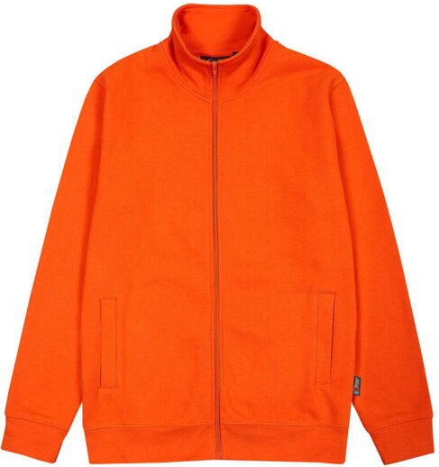 Thumbnail - Arbeits-Sweatshirt mit Reißverschluss SOTRA – Orange, Packung zu 25 – L