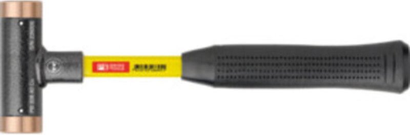 Pb Swiss Tools - Rückschlagfreier Hammer, mit Kupfer-Einsätzen, Superglas-Stiel, 24 mm