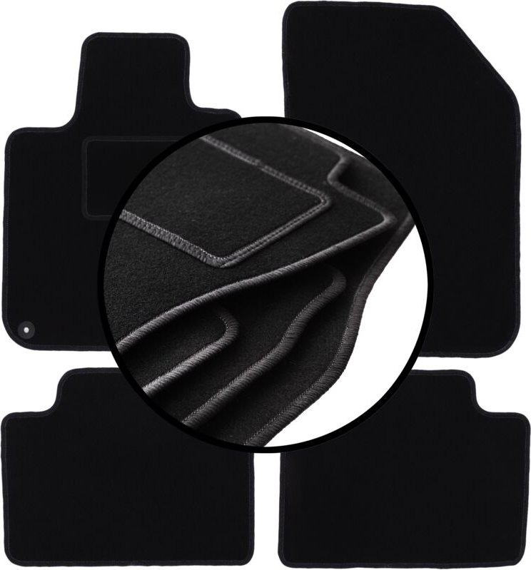 Komplettset Veloursmatten für: Peugeot 308 II Kombi, SW (2013-)