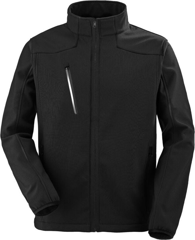 Softshell-Jacke mit abnehmbaren Ärmeln Terek Schwarz 3XL
