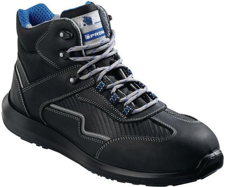 Sicherheitsstiefel Juist Größe 40 w. 11 schwarz S3S fo sr Pull-Up Leder/karschiertes Leder