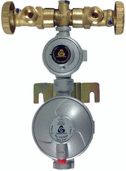 Zweistufiges lpg minicentralina Kit 5kg