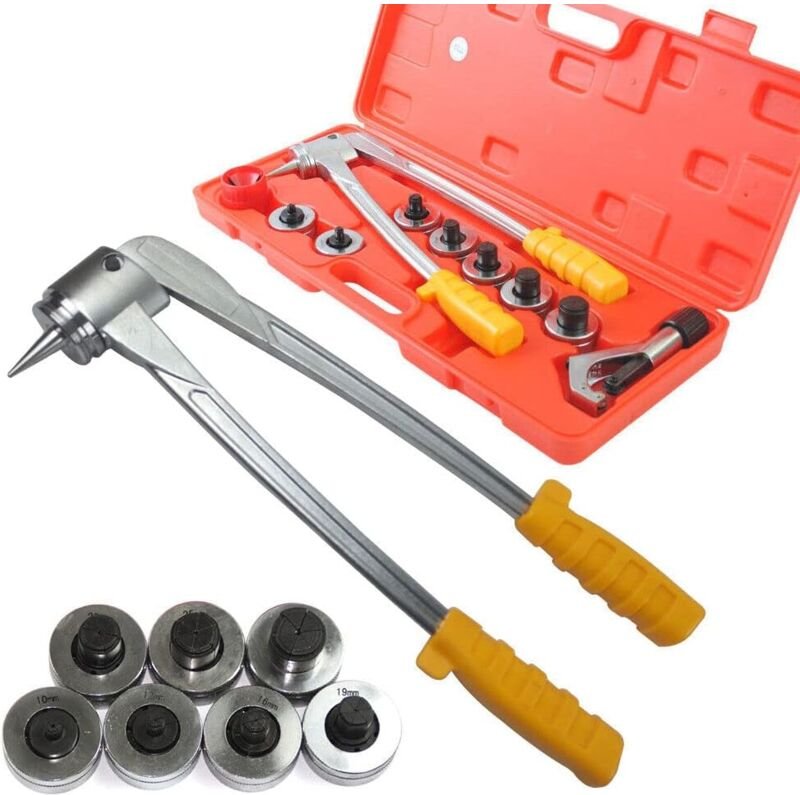10-28mm Rohraufweiter Rohrspreizer Rohrausweiter Set Rohrexpander inkl. Koffer rohraufweiter satz rohrweiter rohraufweit...