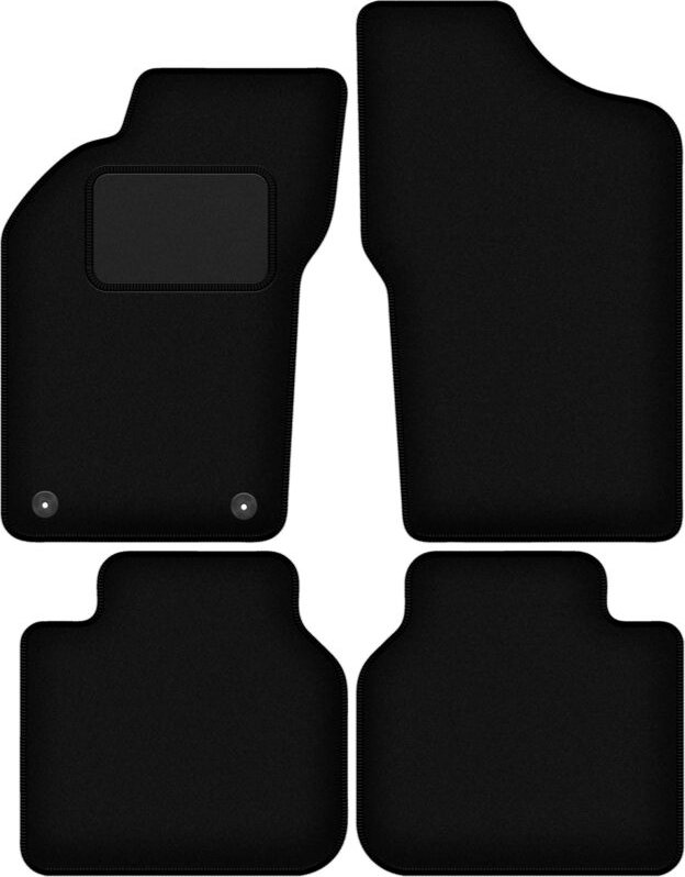 Schwarze Veloursmatten für: Alfa Romeo 155 Limousine (1995-1999)