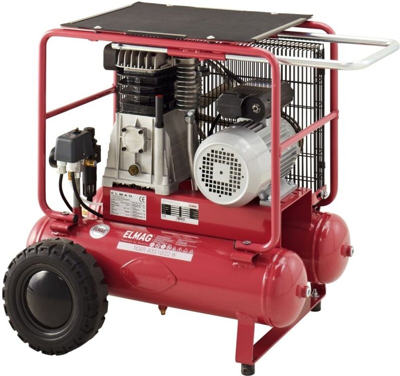 Elmag - Montagekompressor tiger 400/10/22 w