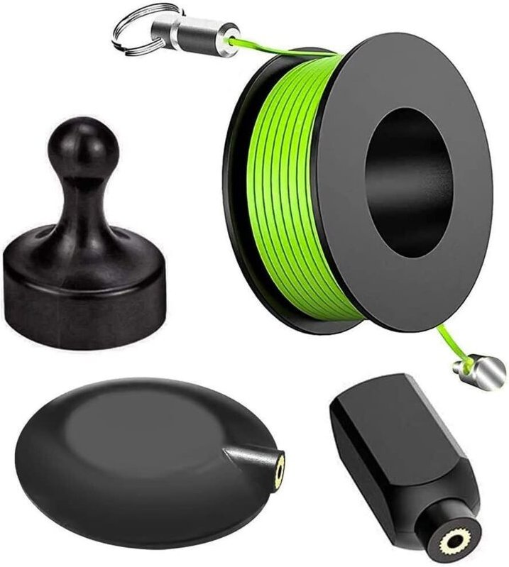 Magnetischer Drahtzieher, magnetisches Drahtzieher-Set mit verwendet für Elektriker/Reparatur, Kabelführungsgerät, Gesch...