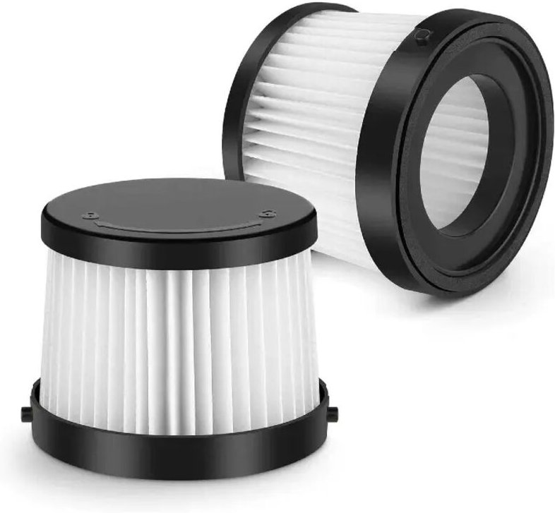 2er-Pack Vakuumfilter, wiederverwendbare Filterkartuschen für die Tiefenreinigung, Trockenstaubsaugerfilter, Staubsauger...