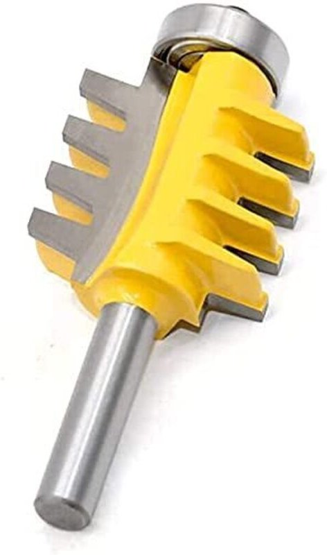 Shining House - 8 mm Nutfräser, Holznutfräser, Nutfräser für Oberfräse, Holzbearbeitungsfräser für Dichtebretter, Massiv...