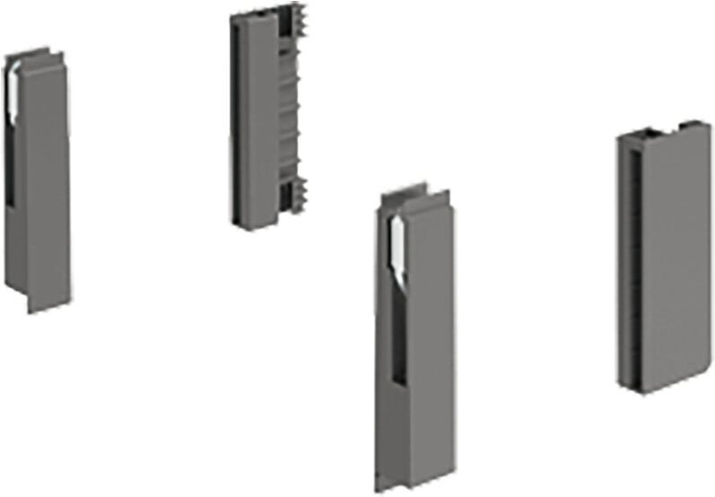 Schubkasten-Designelementadapter, InnoTech Atira, 9194662, anthrazit - Hettich