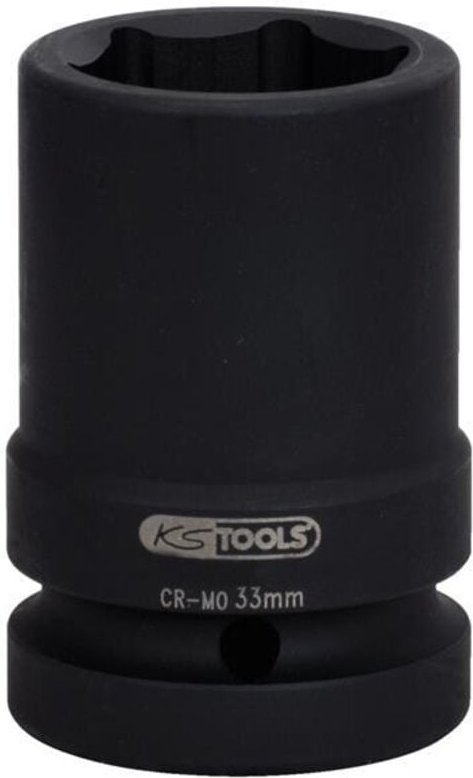 1' Sechskant-Kraft-Stecknuss, mittel lang, 34mm