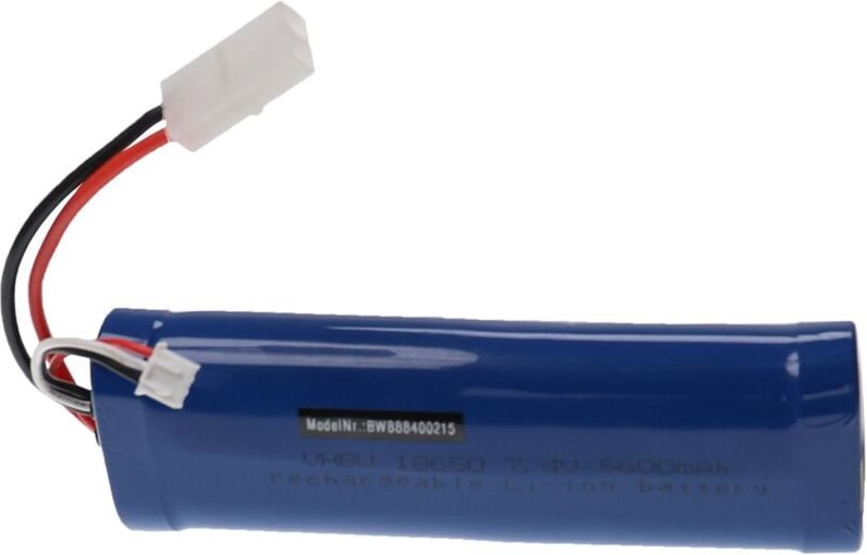 Vhbw - Akku kompatibel mit Heng Long 3809, 3818, 3889 Modellbau (5600mAh, 7,4V, Li-Ion, 140 x 44 x 25 mm)