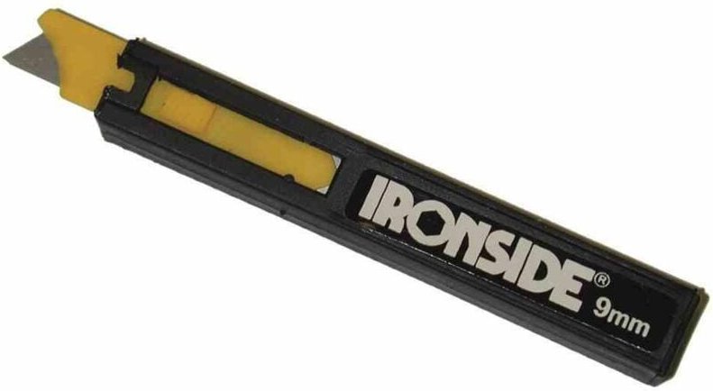 Abbrechklingen 9mm 10er im Spender, schwarz