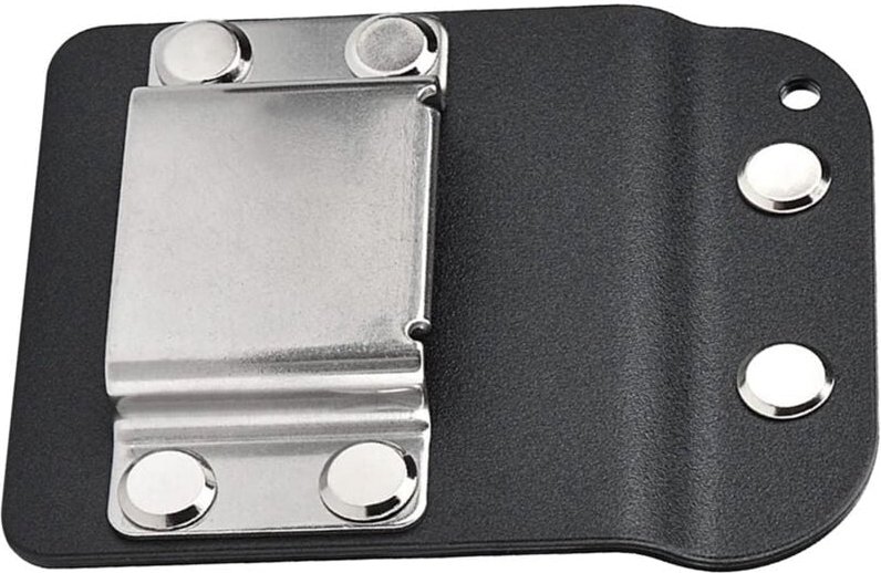 Bohrgurthalter, Edelstahl-Gürtelmaßbandhalter, verlängerter Bohrkoffer mit robustem Haken für Bohrarbeiter