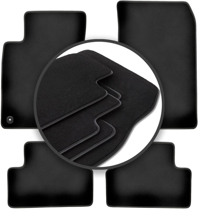 Premium Autoteppiche für: Mercedes CLA X117 Shooting Brake, Schrägheck (2013-2019)
