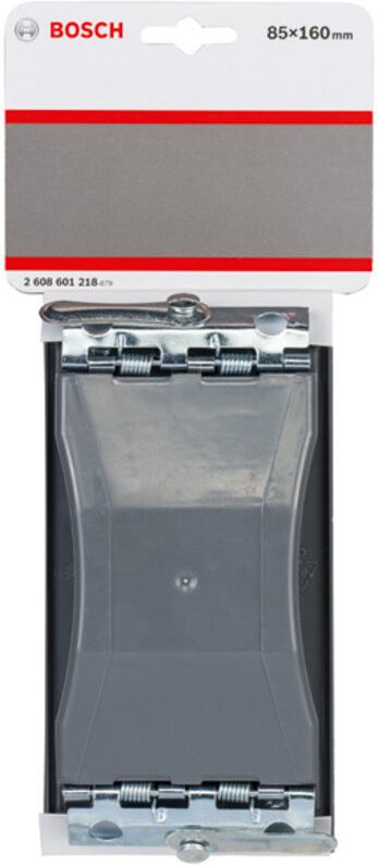 No Brand - Handschleifklotz, aus Kunststoff, mit Spannvorrichtung, 160 x 85 mm