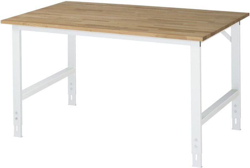 Arbeitstisch Buche BxTxH 1500x1000x760-1080mm - RAU