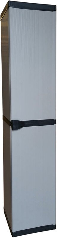 Schrank Aufbewahrungsschrank hoch 3 Fachböden pvc Aussen und innen-Bereich wasserfest