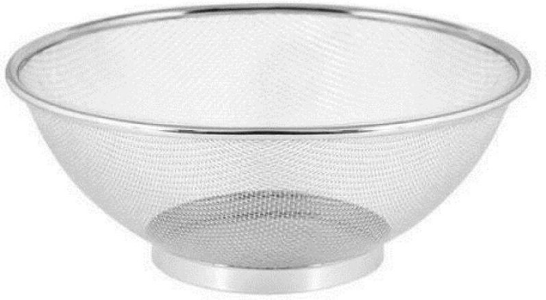 Trade Shop - korb korb sieb rund gemüse nudelabtropfer durchmesser 28CM -