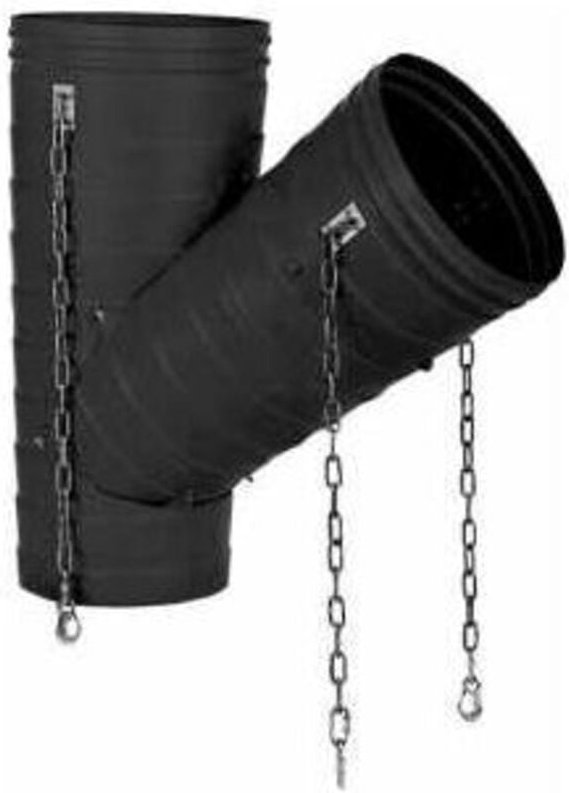 müba Kunststoffabzweig für Schuttrohr