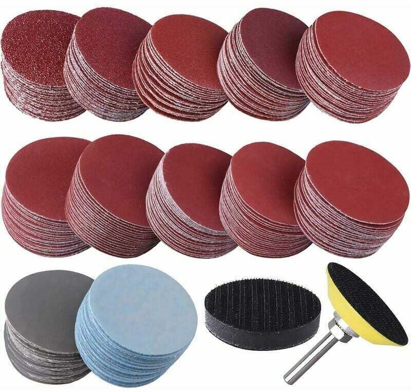 300 50 mm Schleifscheiben mit Körnung 80 100 180 240 600 800 1000 1200 2000 3000 - Zum Schleifen, Fräsen, Gravieren.