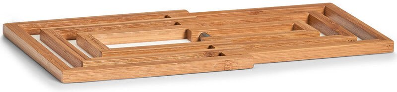 Topfuntersetzer, Bambus, natur, 19 x 19 x 1 cm - Zeller