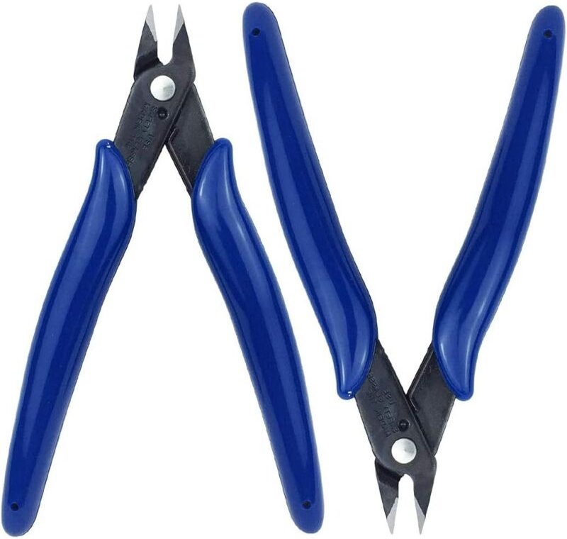 Shining House - Stück Präzisions-Seitenschneider mit bündigem Schnitt, Mikro-Draht-Kabelschneider, Schneidzange für Hand...