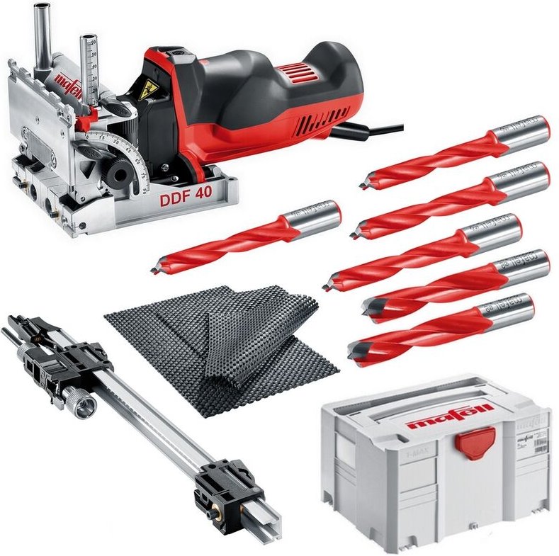 DuoDübler ddf 40 MaxiMAX + 2 x Dübelbohrer hw 5 mm - Mafell