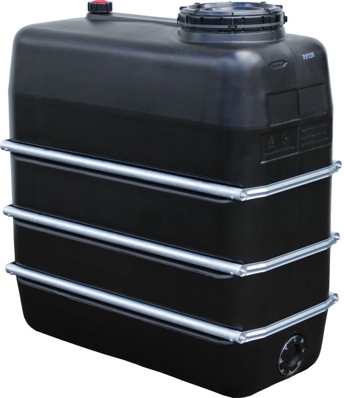 Graf - Raumspartank 1500 Liter schwarz aus lebensmittelechten pe