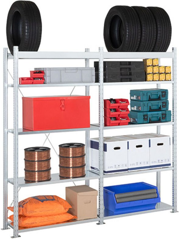 Regale für Kfz-Ausrüstung: Startmodul - 2000x1250x400mm - 235kg/niv - RAY/PHLO/2012/D - RAY/PHLE/2012/S