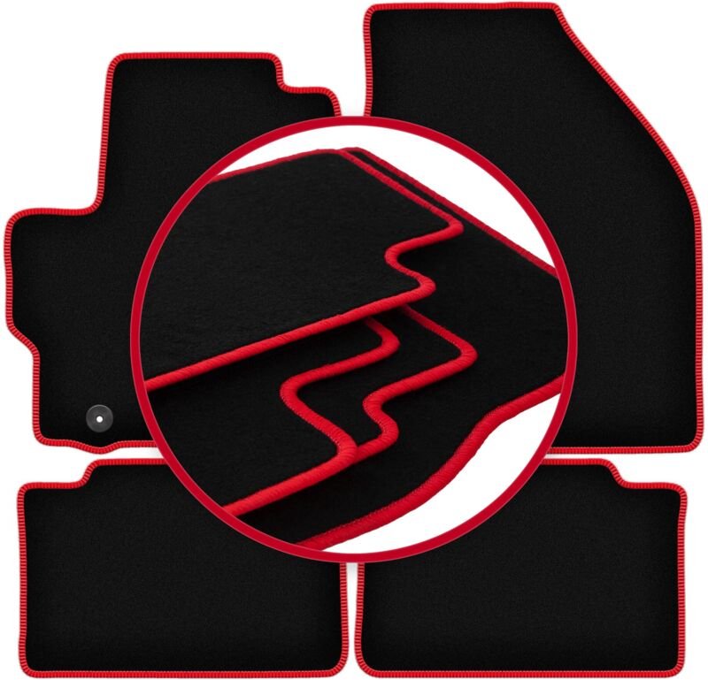 CARLUX-RED Autofußmatten für: Toyota Yaris Cross Crossover (2020-)