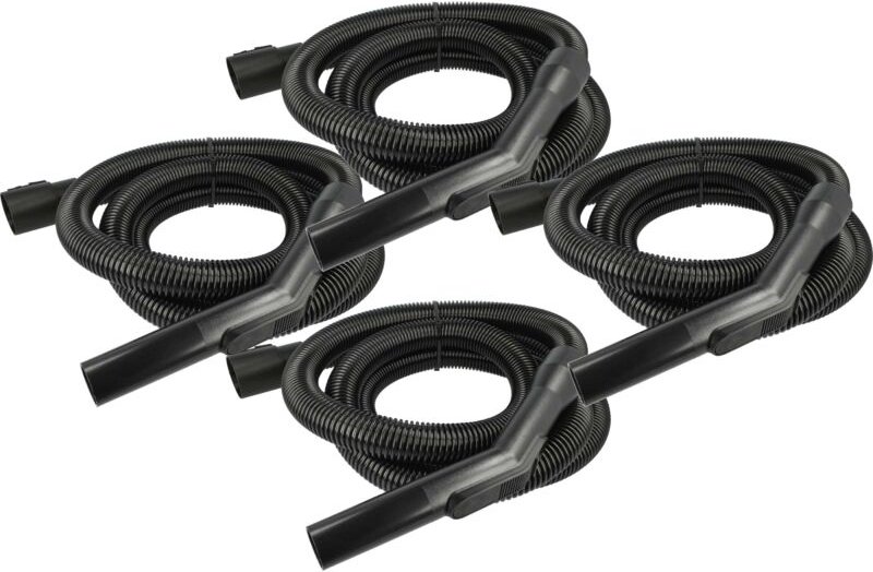 vhbw 4x Ersatz Schlauch kompatibel mit Kärcher WD 3 Fireplace kit, Battery Premium Set, Battery Set Staubsauger - Flexib...