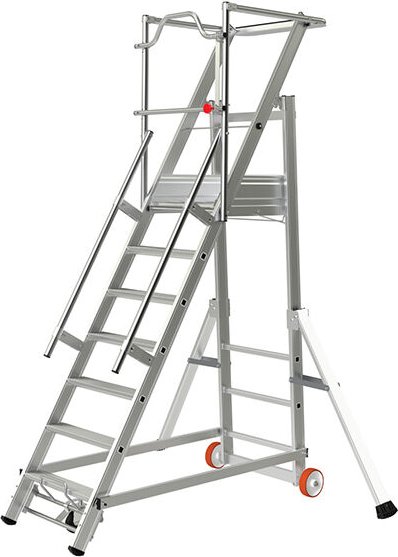 Stehleiter 9 Stufen - Maximale Arbeitshöhe 3.97m - 2271109