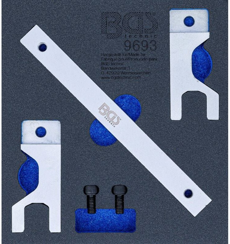 Bgs Technic - Werkstattwageneinlage 1/6: Ausgleichswellen-Einstellwerkzeug-Satz für Mercedes-Benz OM651