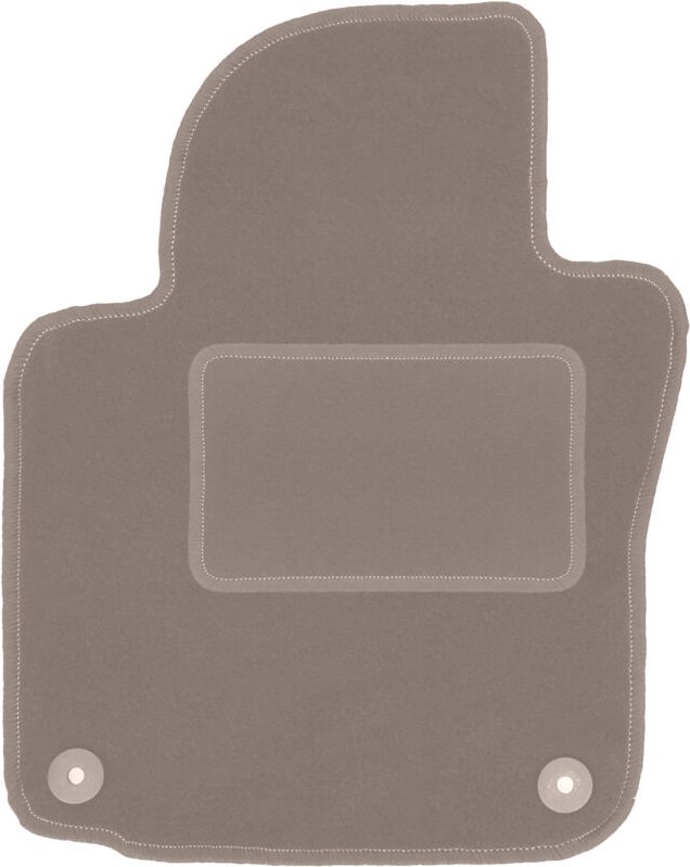 Beige Fahrermatte für: Volkswagen Golf V Schrägheck, Variant, Kombi (2003-2009)