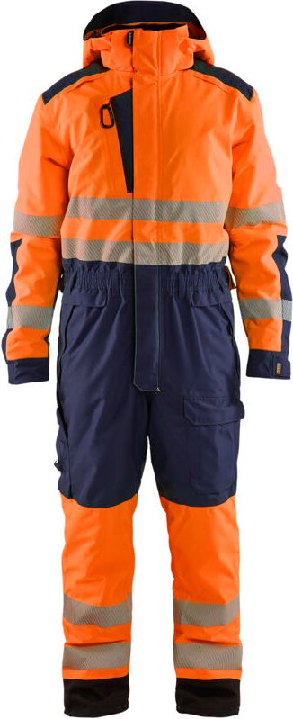 Arbeitsanzug Winter Hochsichtbarkeit 6725 - Orange/Navy XLS