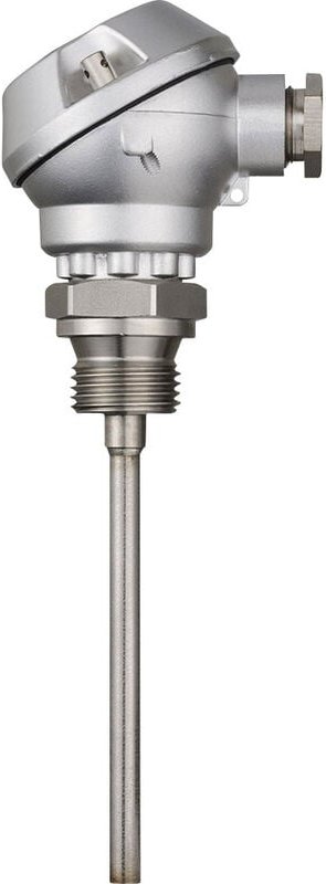 Temperatursensor Fühler-Typ Pt100 -50 bis 400 °c Fühler-Länge 250 mm Fühlerbreite 6 mm - Jumo