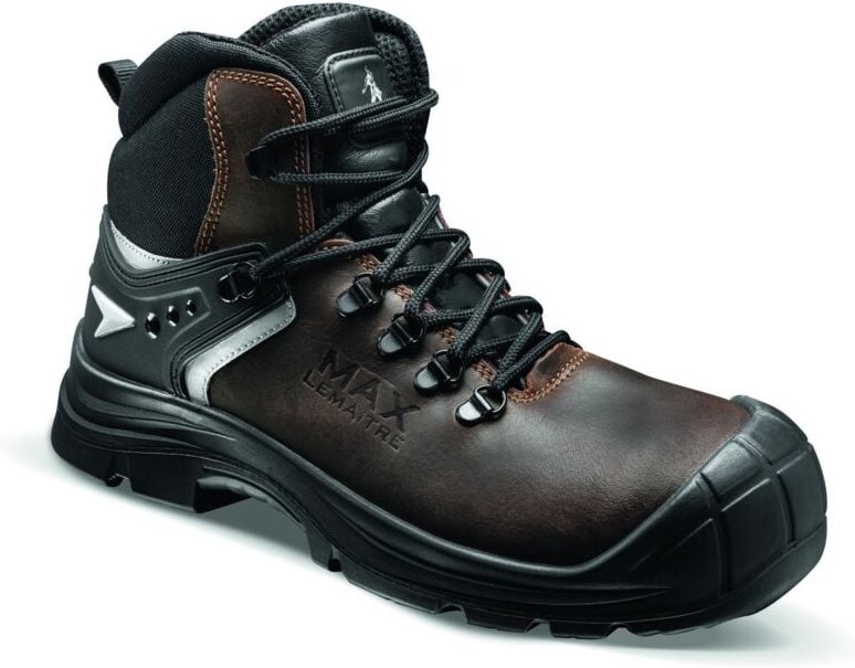 Hochsichere Sicherheitsschuhe MAX HIGH UK BRAUN 2.0 S3 Braun 45